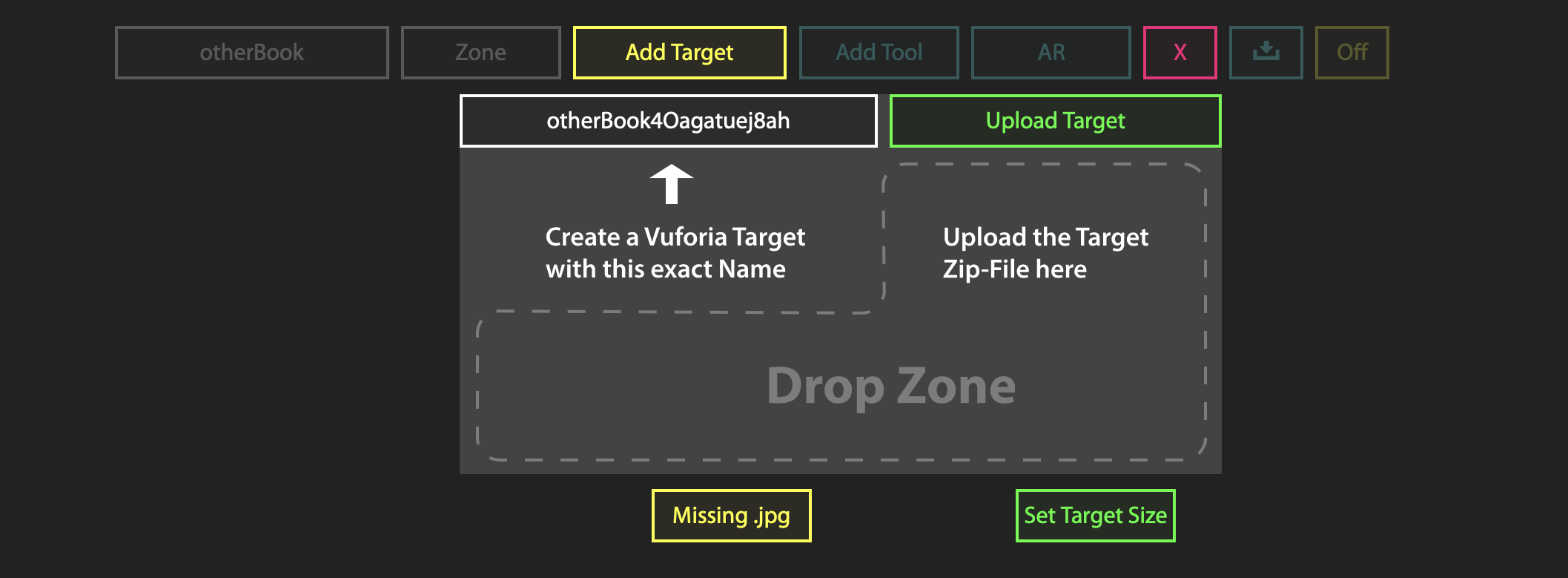 zip-on-dropzone